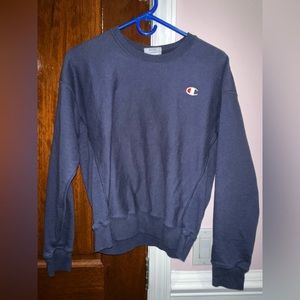 Navy Blue Champion Crewneck